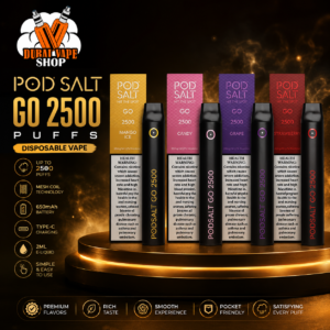 POD SALT GO 2500 PUFFS DISPOSABLE VAPE