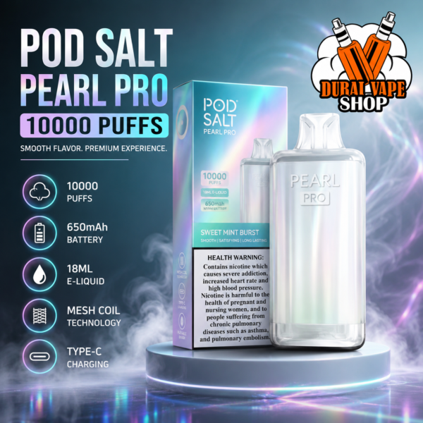 POD SALT PEARL PRO 10000 PUFFS DISPOSABLE VAPE