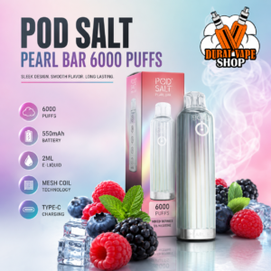 POD SALT PEARL BAR 6000 PUFFS DISPOSABLE VAPE